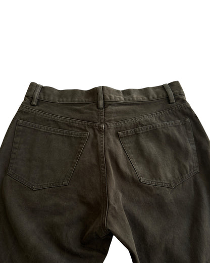 Helmut Lang 2000s Slim Brown Denim Jeans