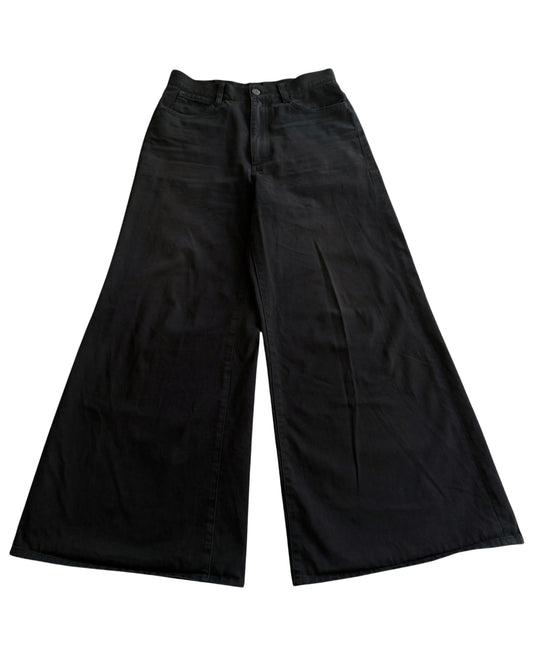 Lad Musician Mega Wide Leg Flare Denim Jeans