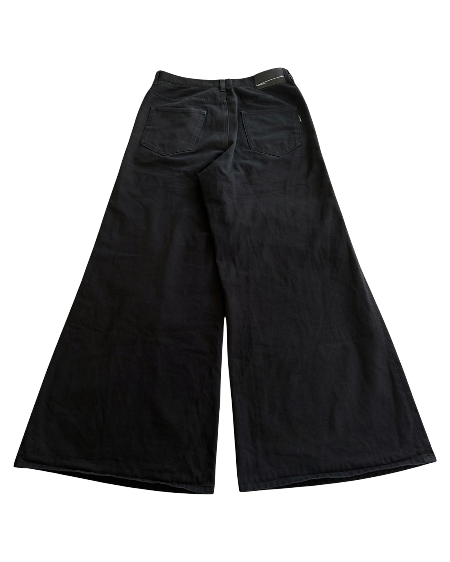 Lad Musician Mega Wide Leg Flare Denim Jeans