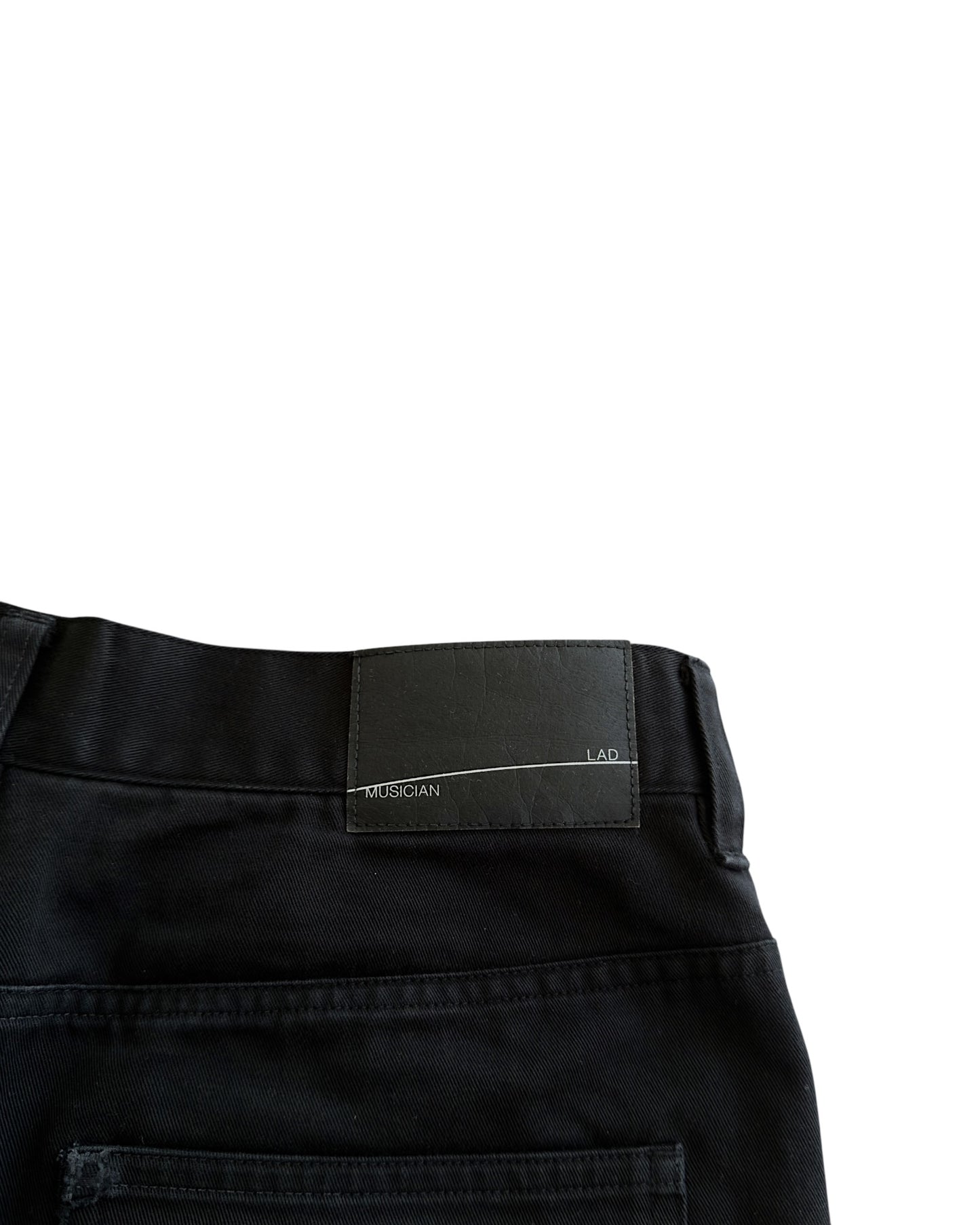 Lad Musician Mega Wide Leg Flare Denim Jeans