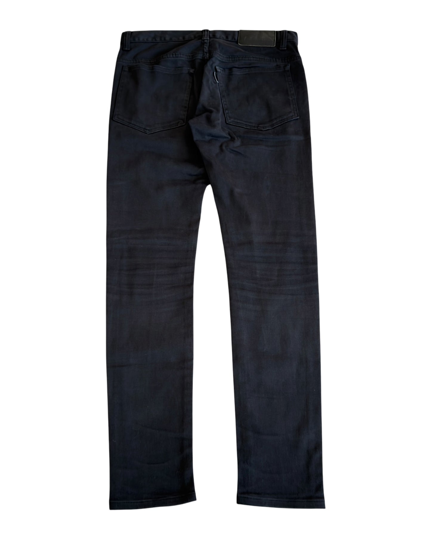 Undercover SS14 "Psychocandy" God Dog Embroidered Text Skinny Pants