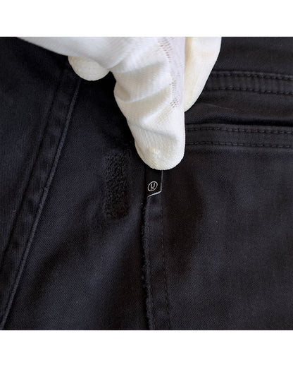Undercover SS14 "Psychocandy" God Dog Embroidered Text Skinny Pants