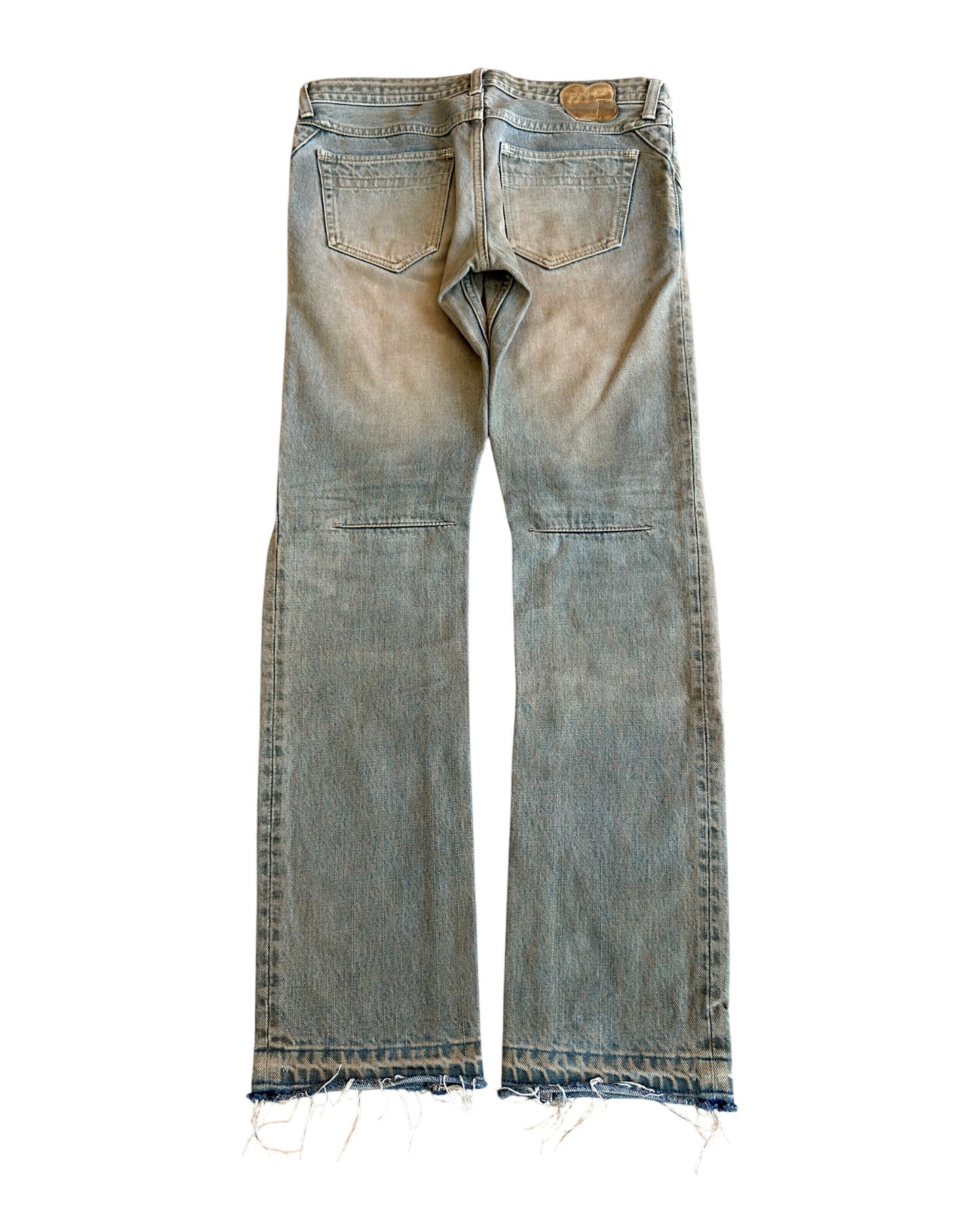 Number (N)ine SS07 "About A Boy" Mud Dirt Wash Pain Denim Jeans