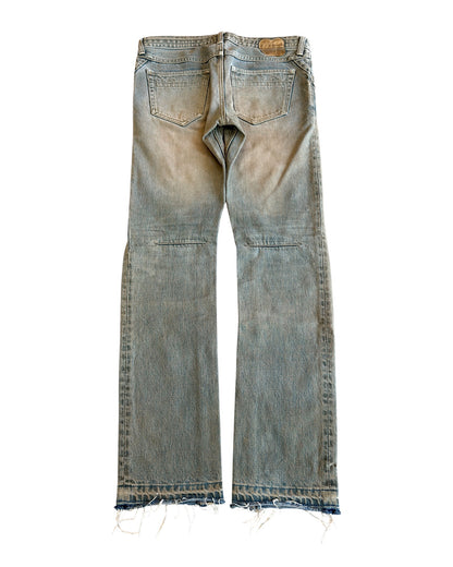 Number (N)ine SS07 "About A Boy" Mud Dirt Wash Pain Denim Jeans