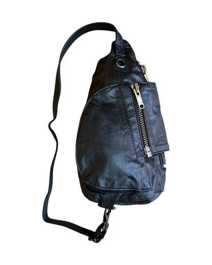 Yasuyuki Ishii Cow Leather Sling Shoulder Bag