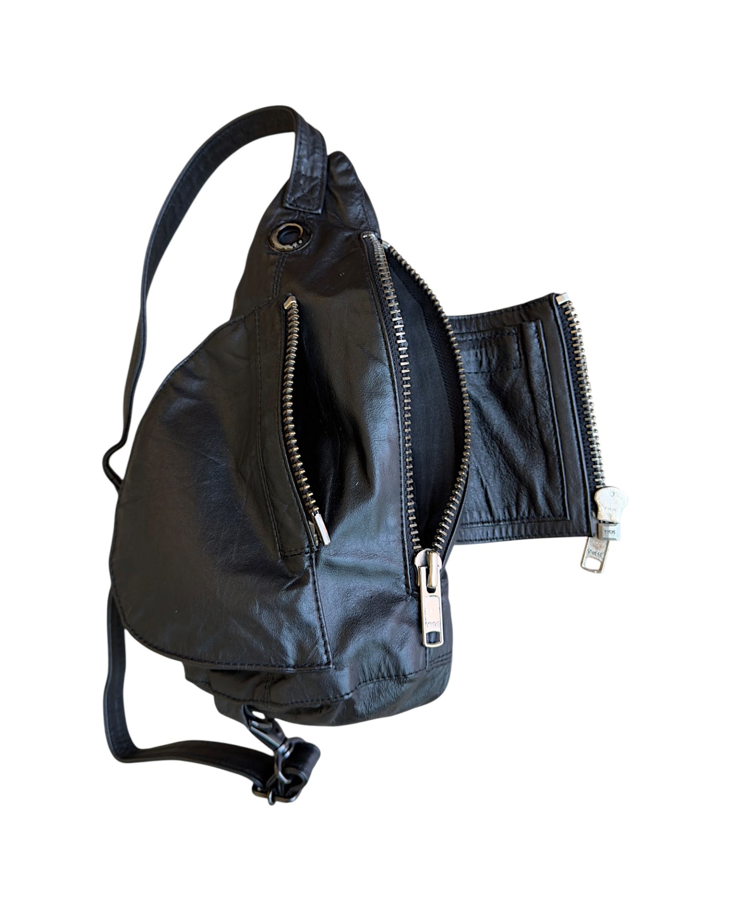 Yasuyuki Ishii Cow Leather Sling Shoulder Bag