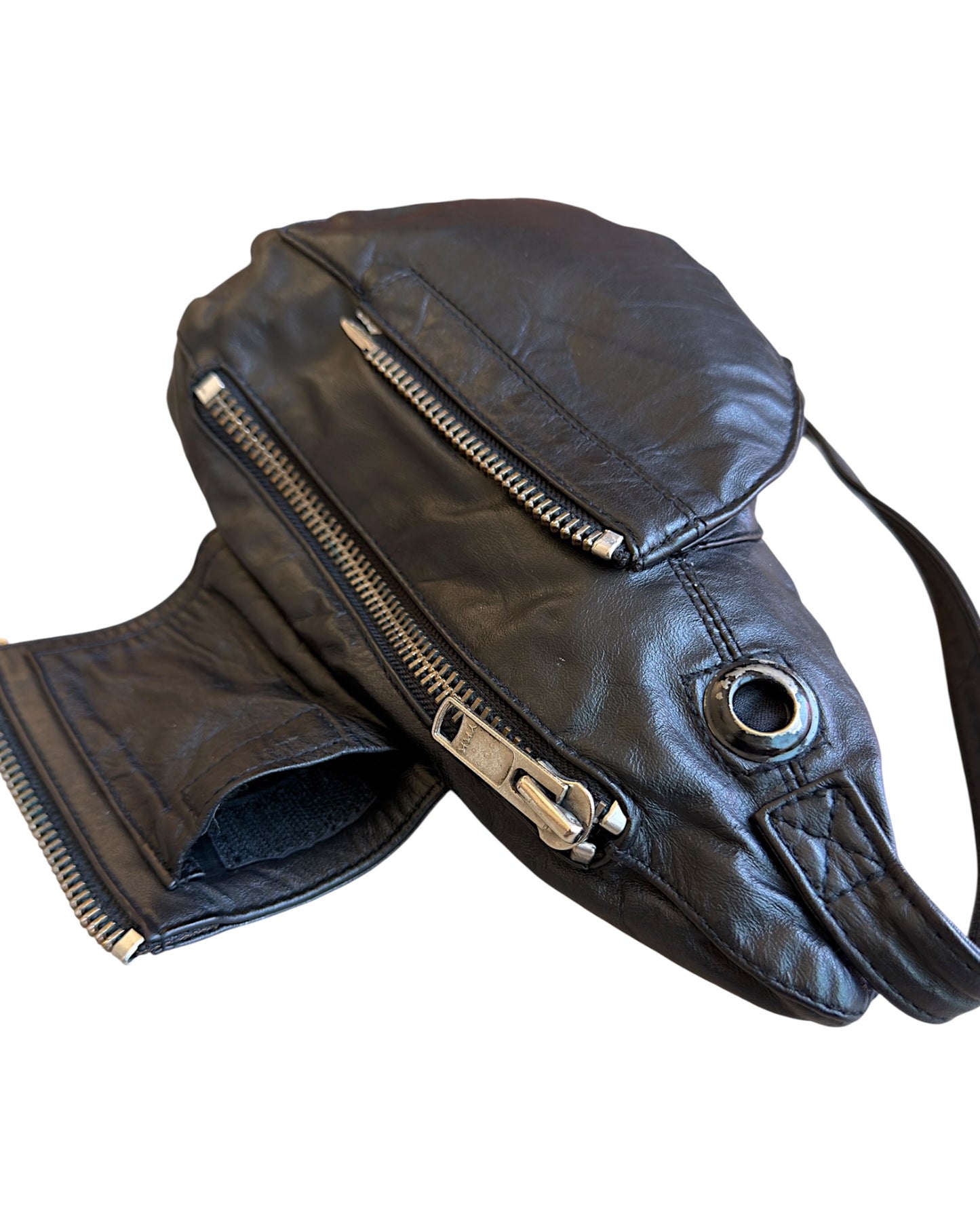 Yasuyuki Ishii Cow Leather Sling Shoulder Bag