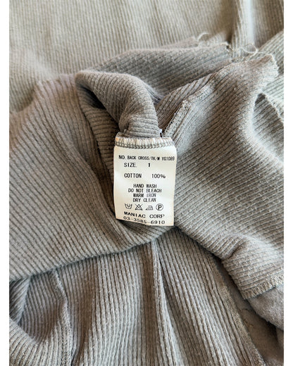 L.G.B. (Le Grande Bleu) Moss Green Back Cross Patch Tank Top Shirt