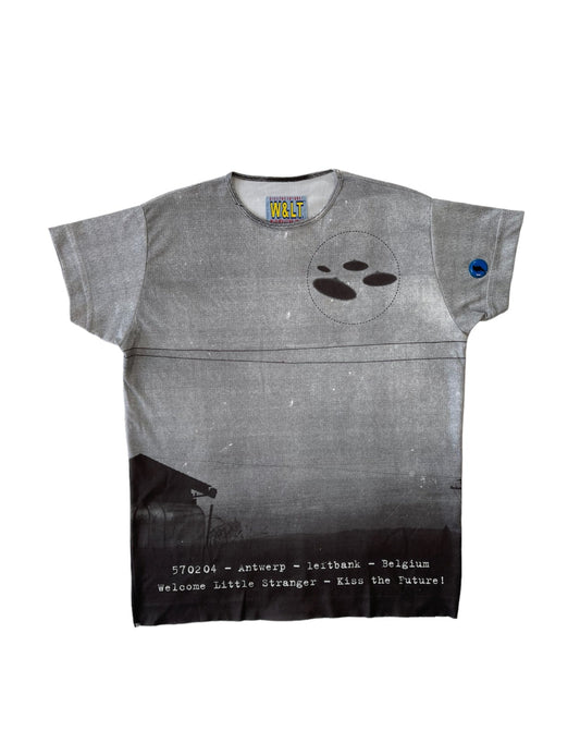 SS1997 W.&L.T. by Walter Van Beirendonck “Welcome Little Stranger” PUK PUK UFO Poly Top