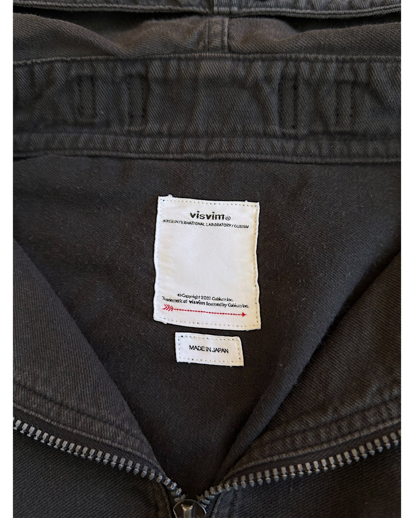 Visvim Painted Peerless High Neck Fisherman Jacket