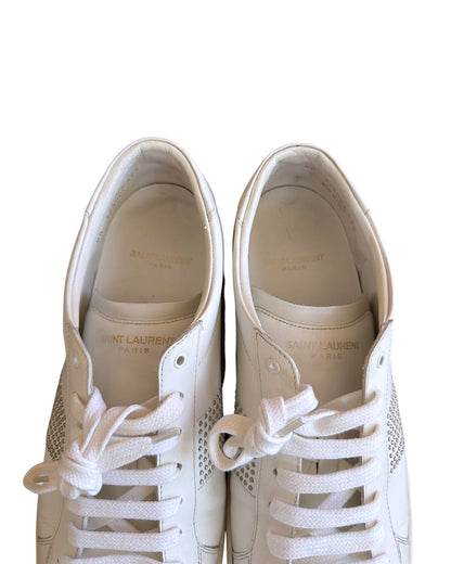 Saint Laurent SL\01 SS14 Studded Leather Low Sneakers
