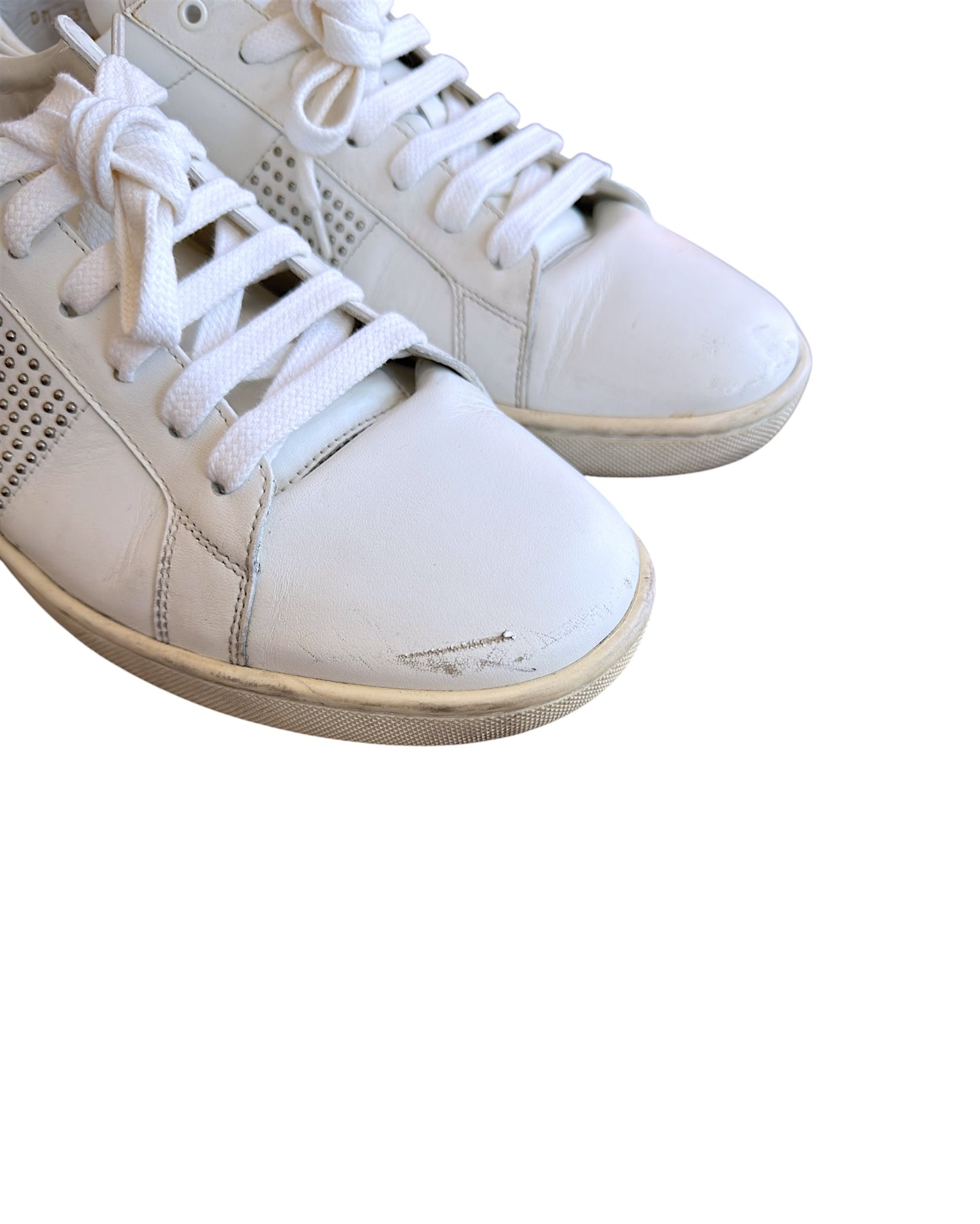 Saint Laurent SL\01 SS14 Studded Leather Low Sneakers