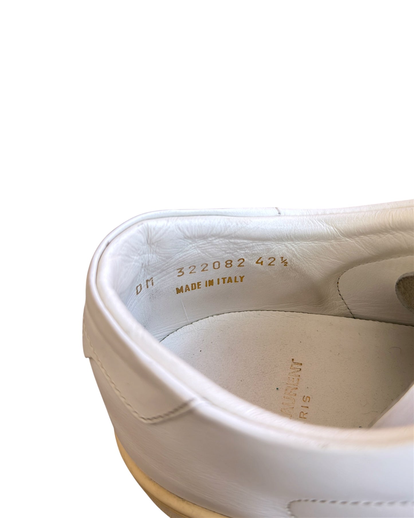 Saint Laurent SL\01 SS14 Studded Leather Low Sneakers