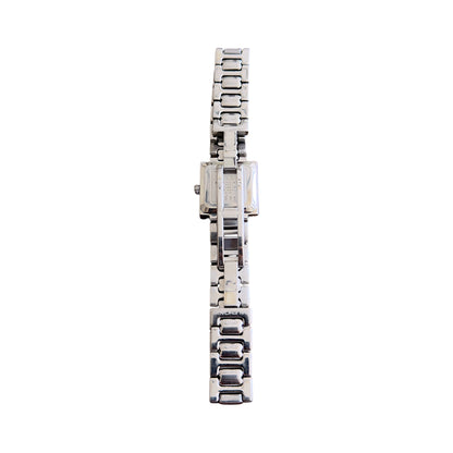 Balenciaga Vintage Blue Dial Square Case Stainless Steel Quartz Watch