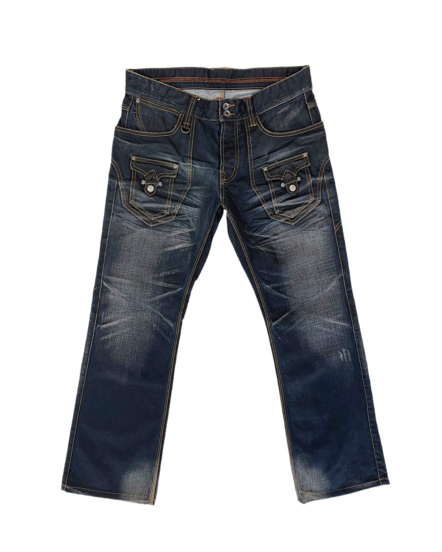 Nicole Club For Men Claw Mark Bootcut Bush Hardware Denim