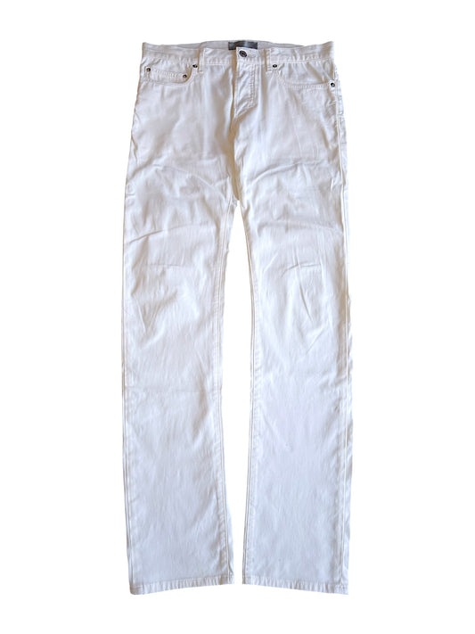 Dior Homme SS08 White Denim Jeans