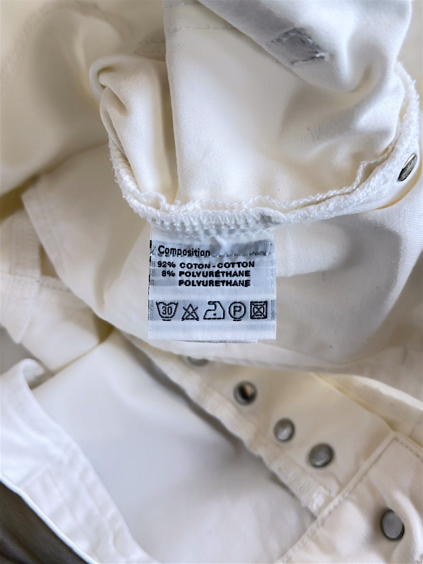 Dior Homme SS08 White Denim Jeans