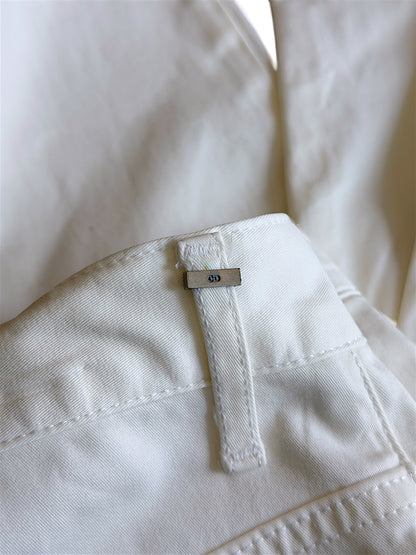 Dior Homme SS08 White Denim Jeans