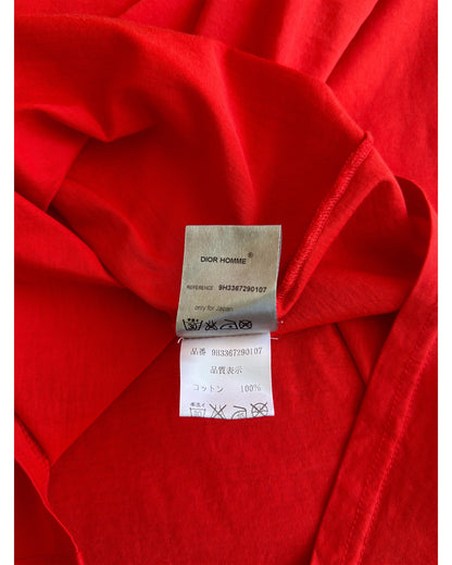 Dior Homme FW09 My Brain Is An Extension Of Angles V-Neck T-Shirt