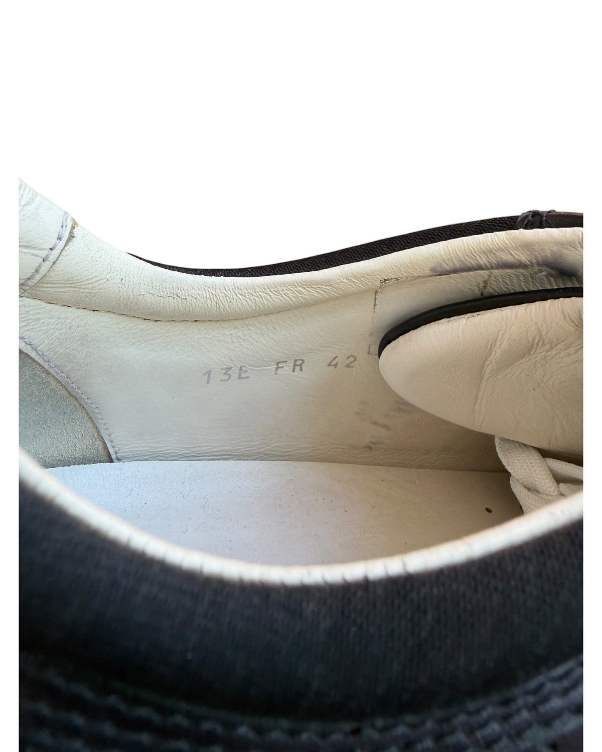 Dior Homme SS13 Suede Panel Leather Sneakers