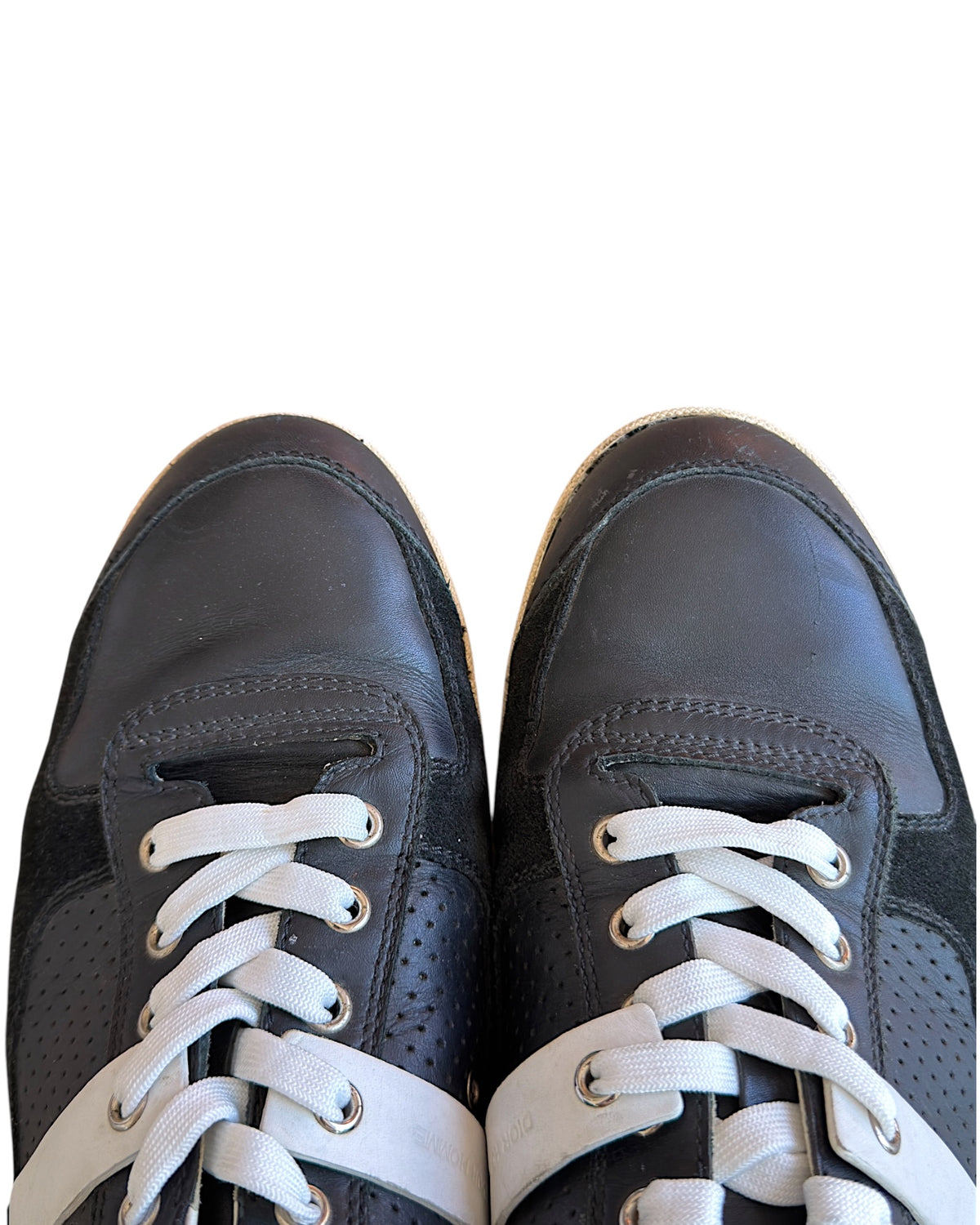Dior Homme SS13 Suede Panel Leather Sneakers