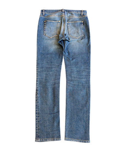 Saint Laurent D21 Light Blue Stone Washed Denim Jeans
