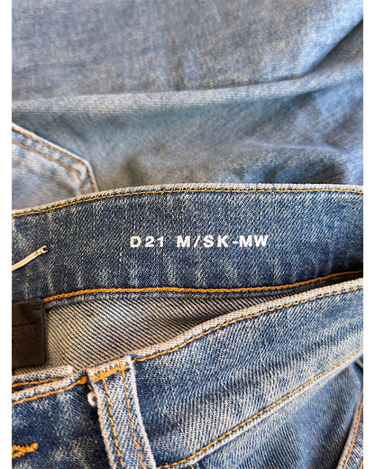 Saint Laurent D21 Light Blue Stone Washed Denim Jeans