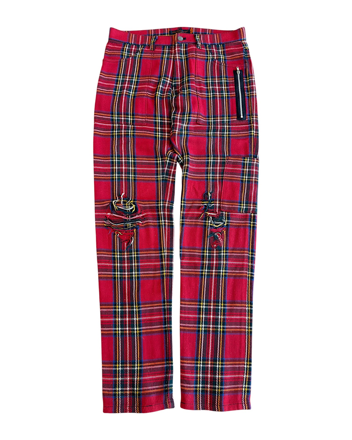 Undercover SS05 "But Beautiful II" Plaid Tartan Punk Pants