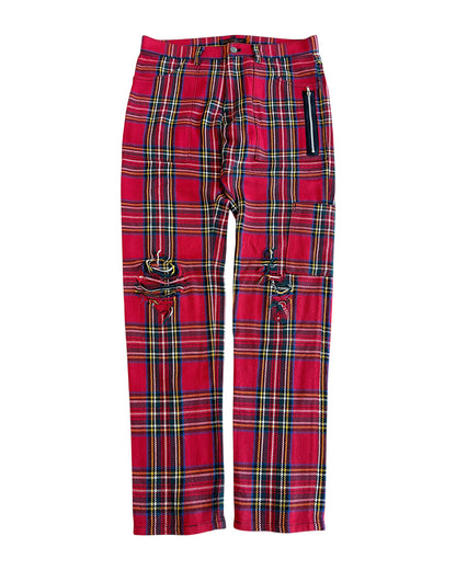 Undercover SS05 "But Beautiful II" Plaid Tartan Punk Pants