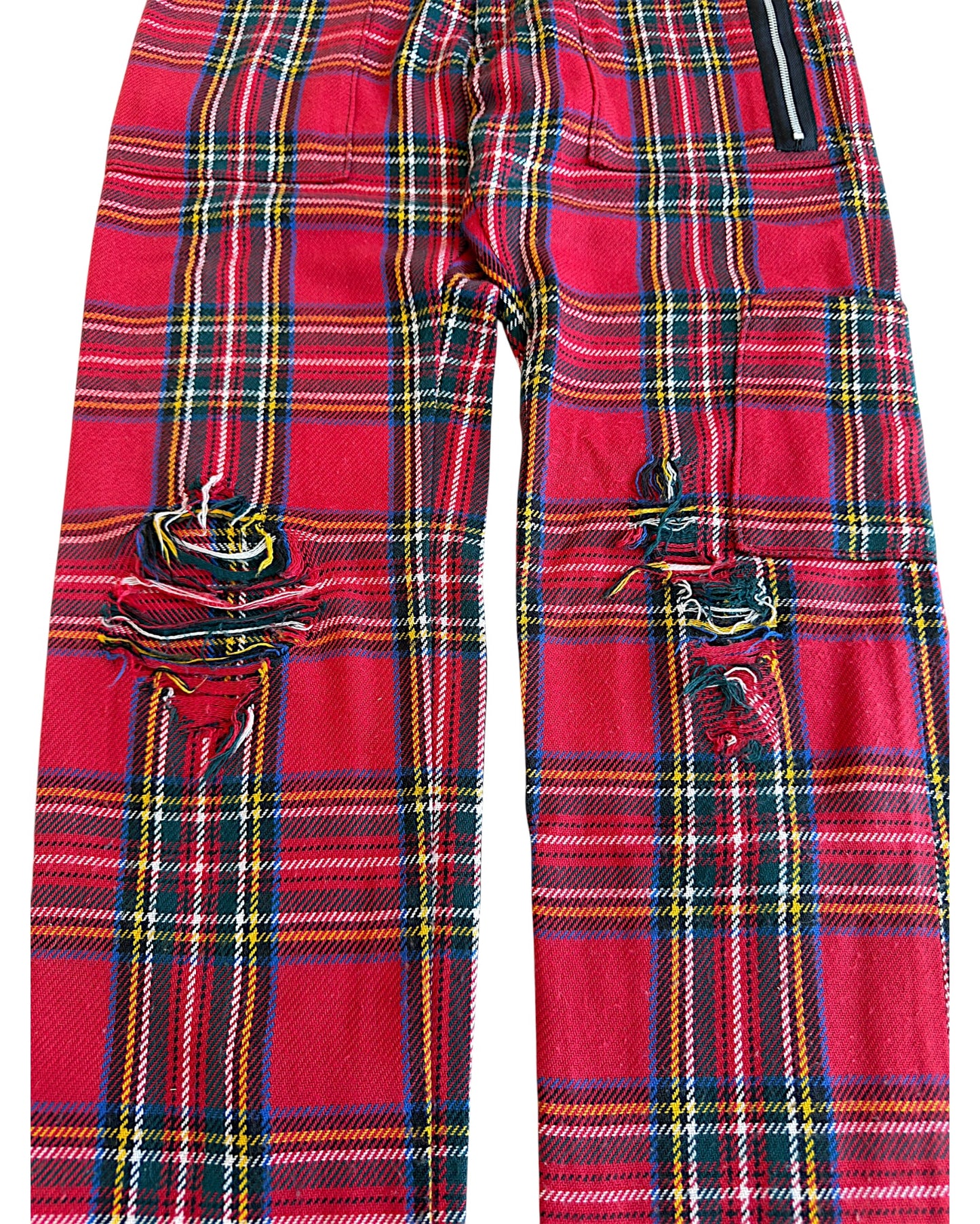 Undercover SS05 "But Beautiful II" Plaid Tartan Punk Pants