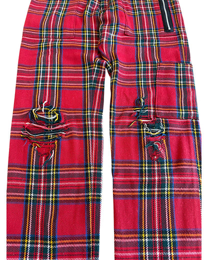Undercover SS05 "But Beautiful II" Plaid Tartan Punk Pants