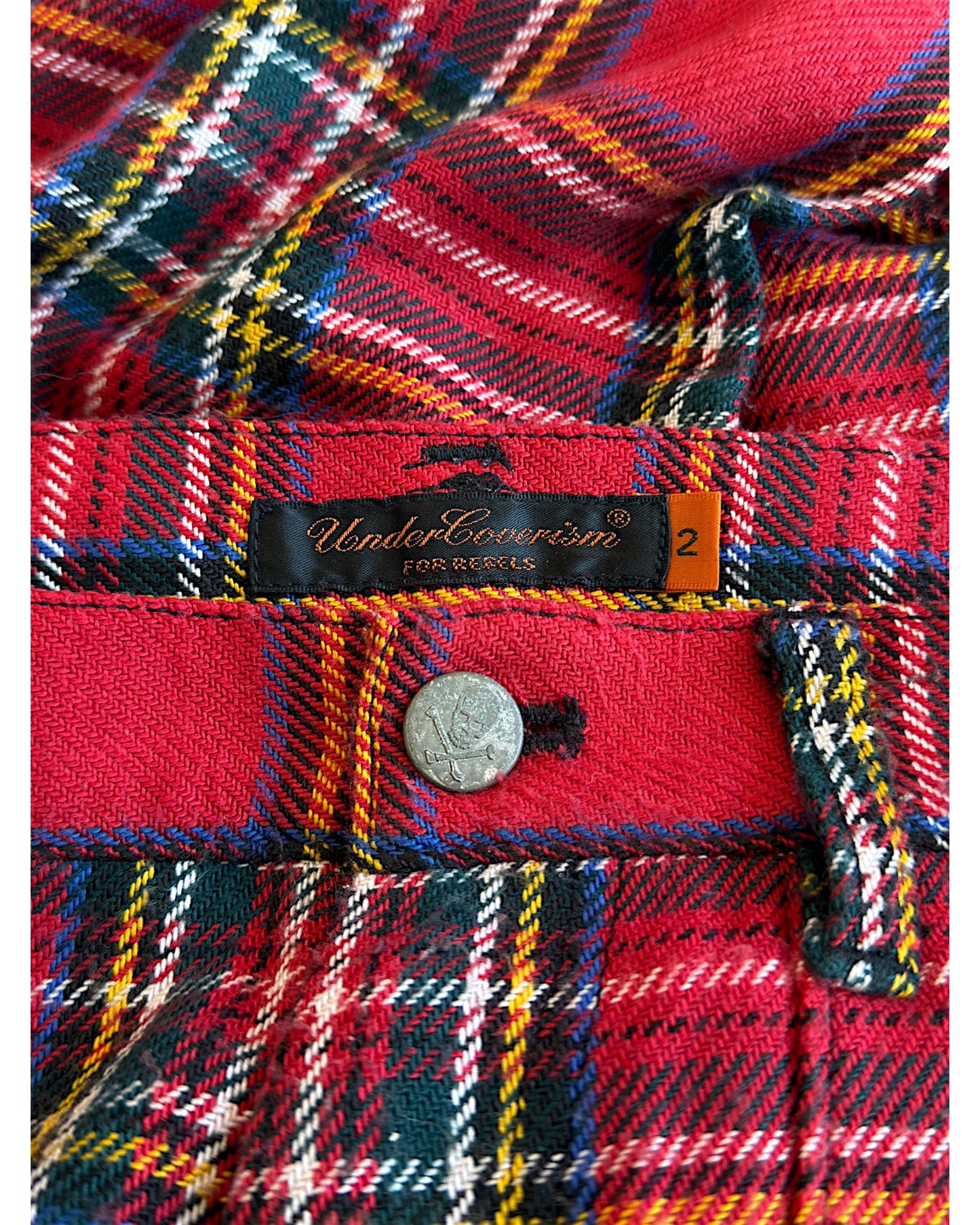 Undercover SS05 "But Beautiful II" Plaid Tartan Punk Pants