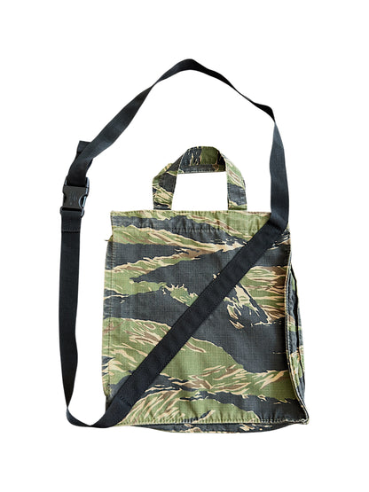 Undercover SS05 "But Beautiful II" Tiger Camo Reconstructed Shoulder Bag