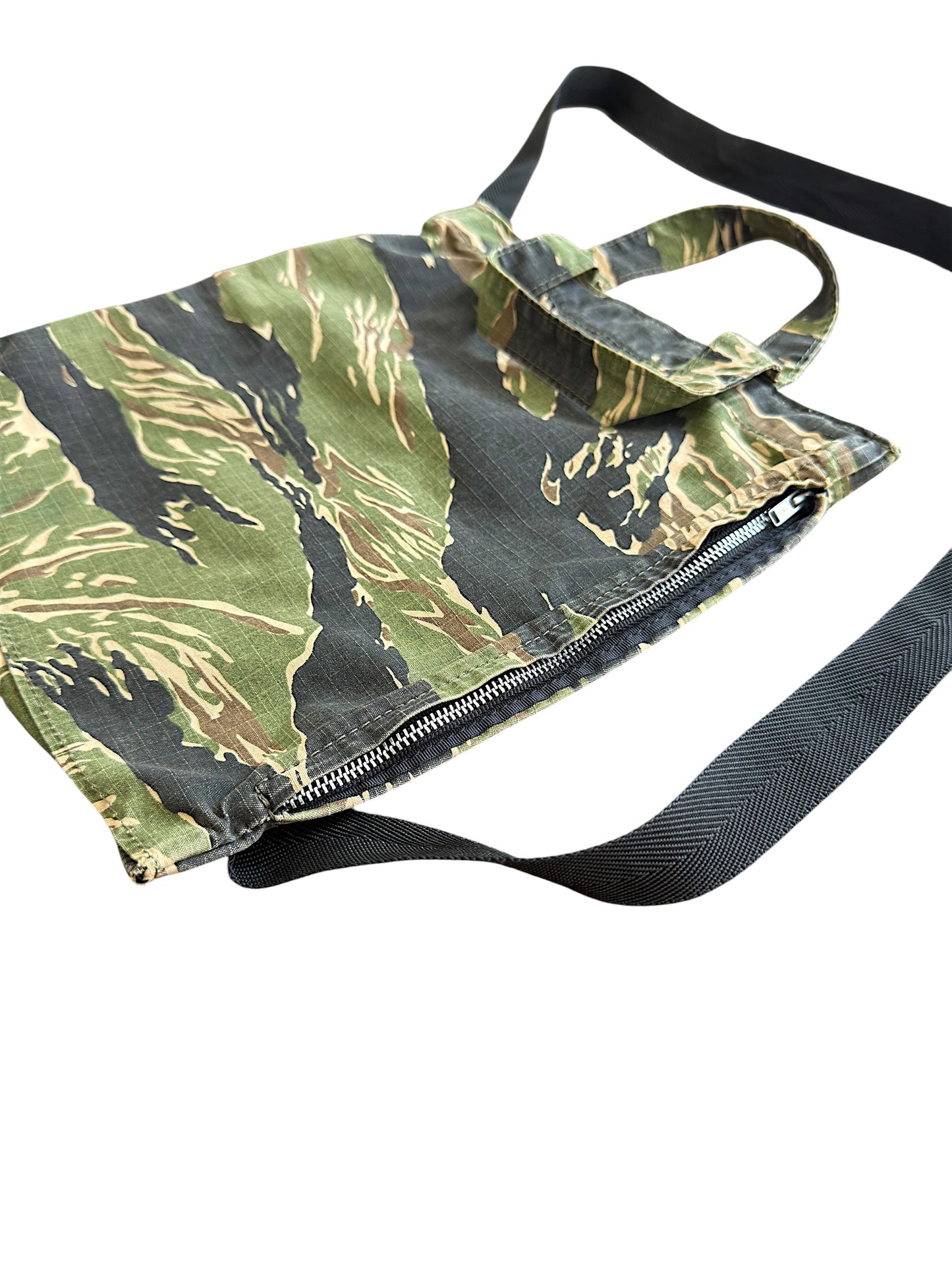 Undercover SS05 "But Beautiful II" Tiger Camo Reconstructed Shoulder Bag