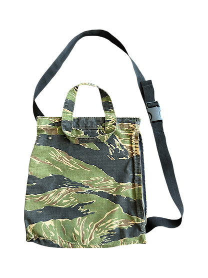 Undercover SS05 "But Beautiful II" Tiger Camo Reconstructed Shoulder Bag