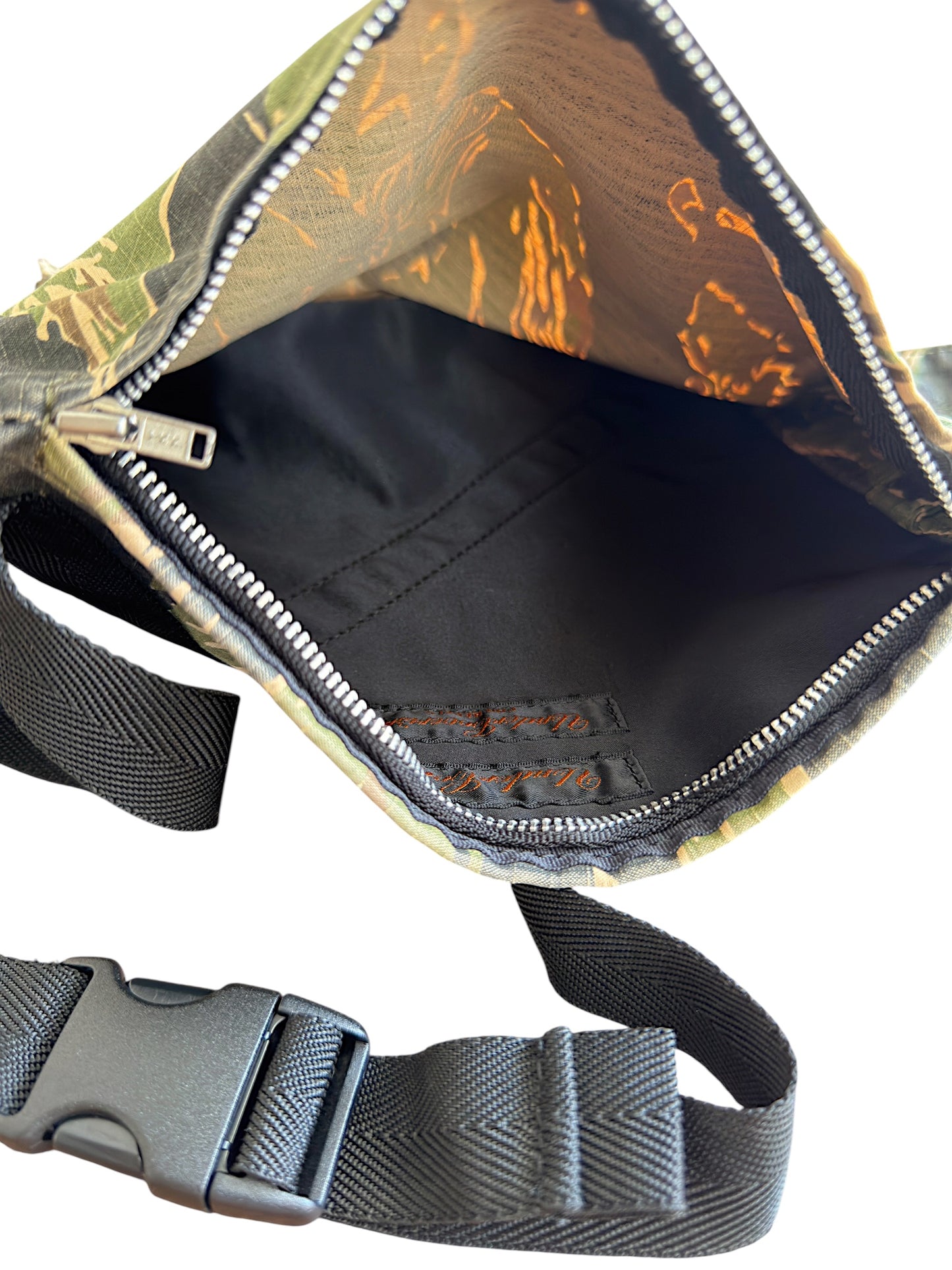 Undercover SS05 "But Beautiful II" Tiger Camo Reconstructed Shoulder Bag