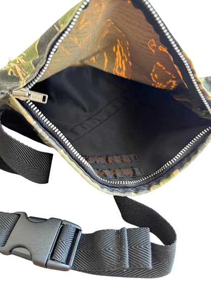 Undercover SS05 "But Beautiful II" Tiger Camo Reconstructed Shoulder Bag