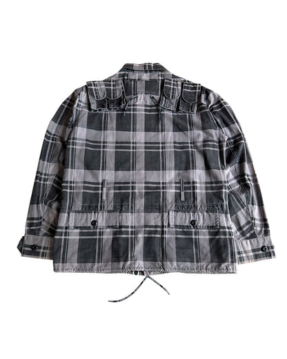 Bape FW09 Multi-Pocket Utility Cargo Plaid Hiker Jacket