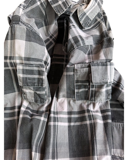 Bape FW09 Multi-Pocket Utility Cargo Plaid Hiker Jacket