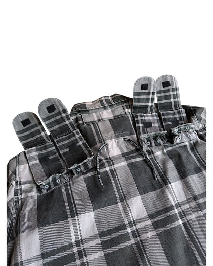 Bape FW09 Multi-Pocket Utility Cargo Plaid Hiker Jacket