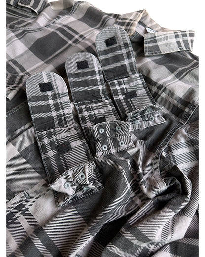 Bape FW09 Multi-Pocket Utility Cargo Plaid Hiker Jacket