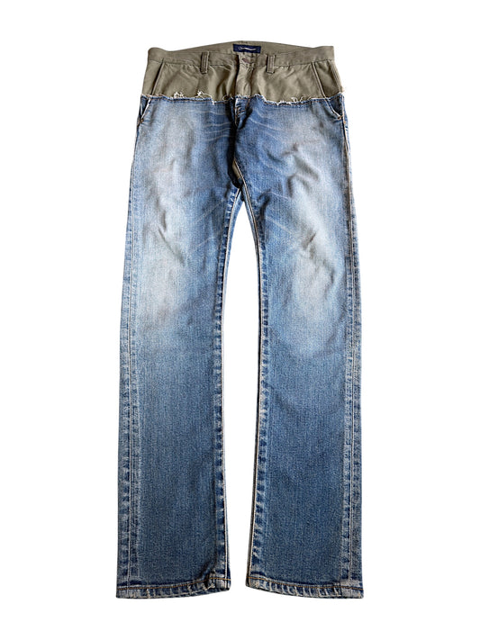 JohnUndercover Hybrid Chino Slim Denim Jeans