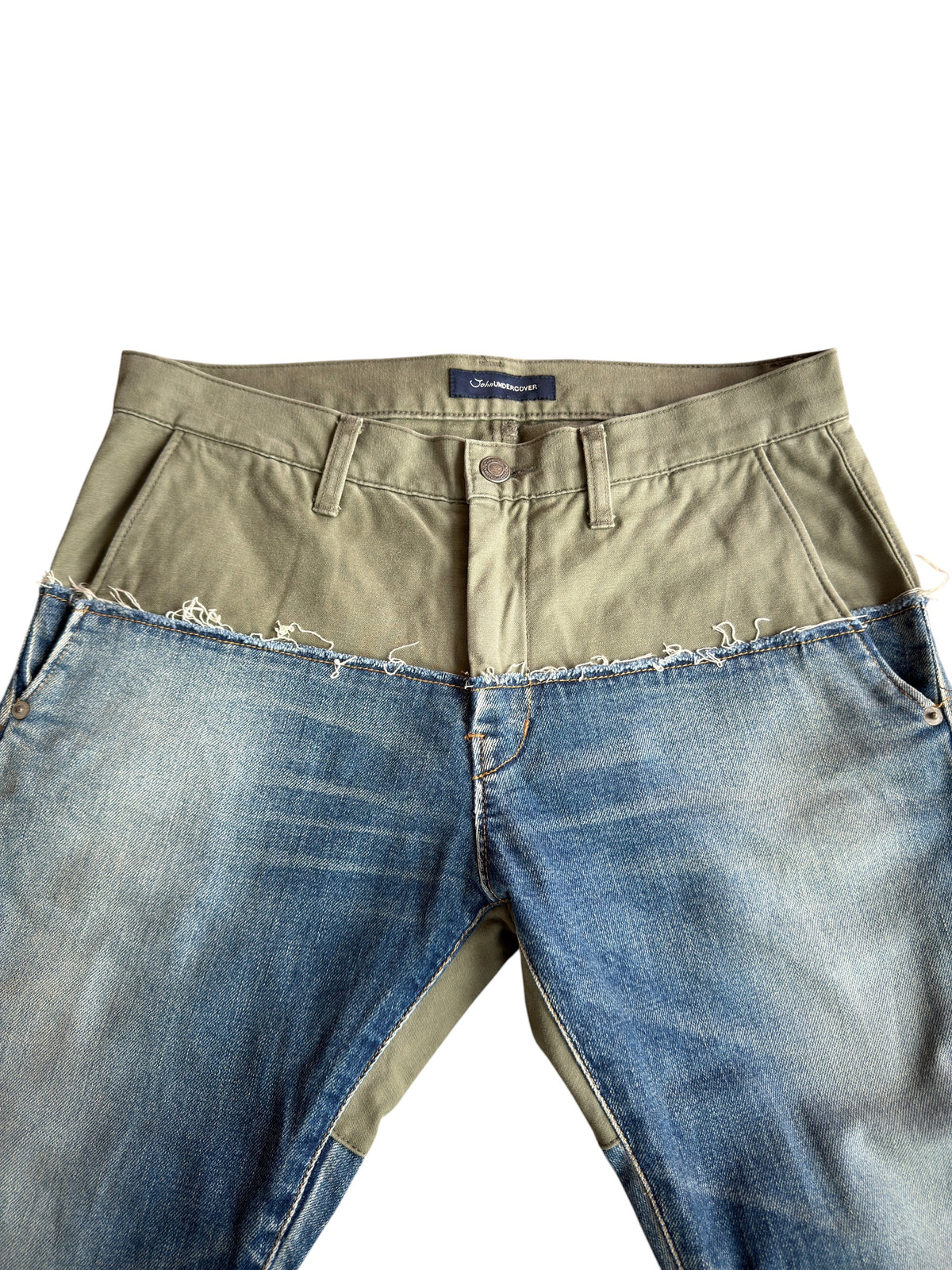 JohnUndercover Hybrid Chino Slim Denim Jeans