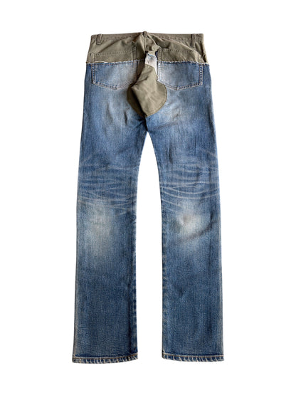 JohnUndercover Hybrid Chino Slim Denim Jeans
