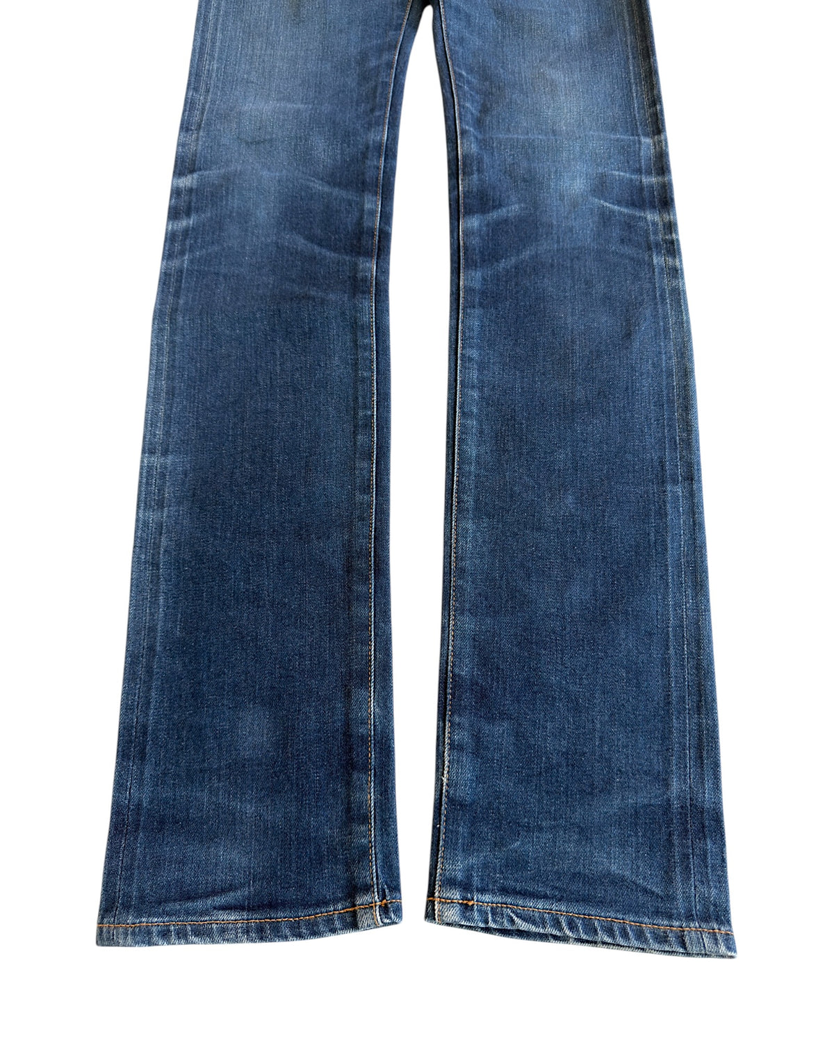 Dior Homme SS10 MIJ Raw Selvedge Indigo Blue Slim Denim Jeans