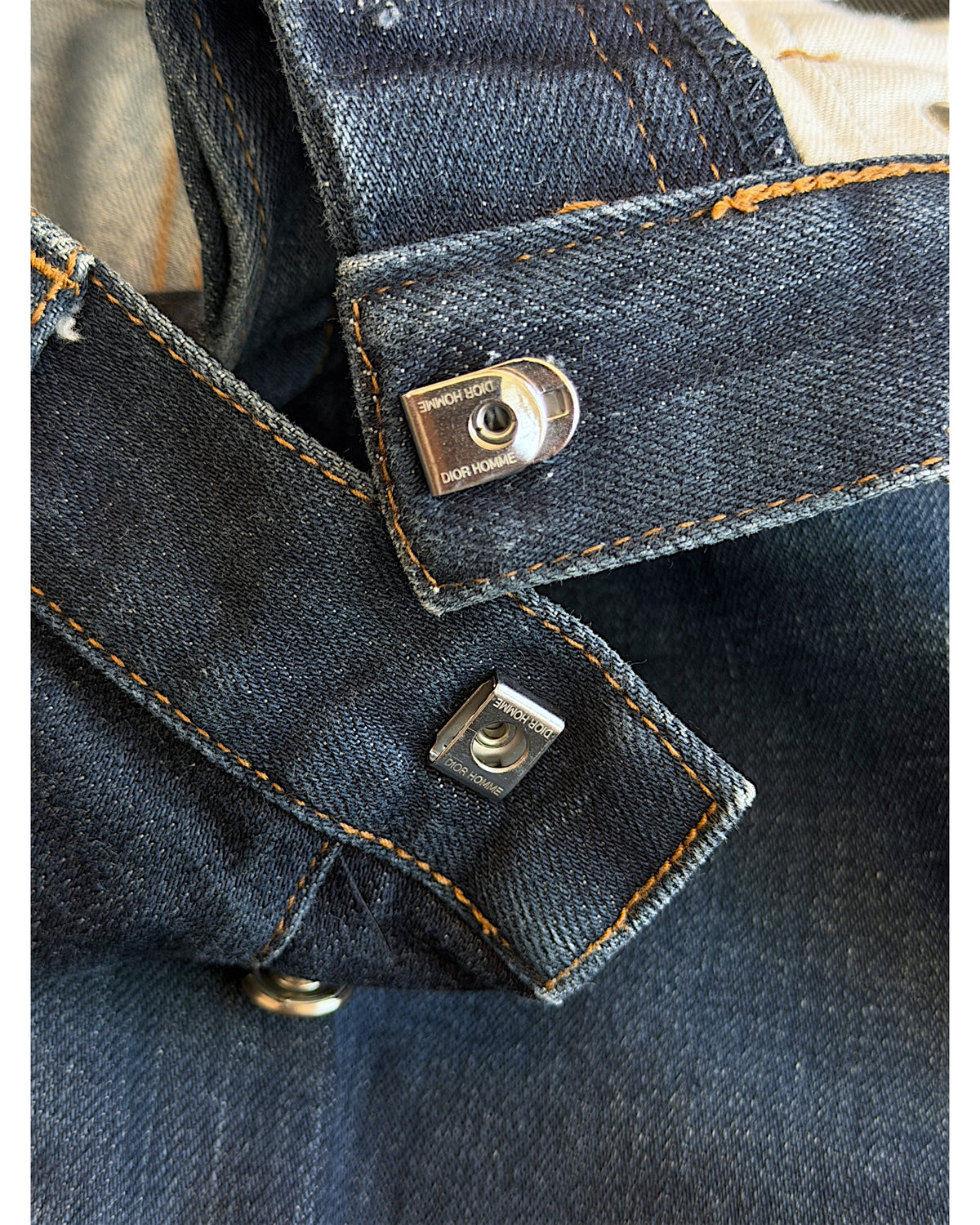 Dior Homme SS10 MIJ Raw Selvedge Indigo Blue Slim Denim Jeans