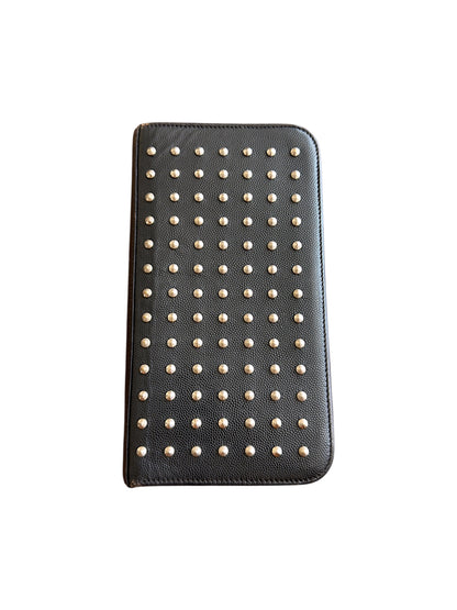 Saint Laurent FW14 Studded Spike Leather Long Wallet