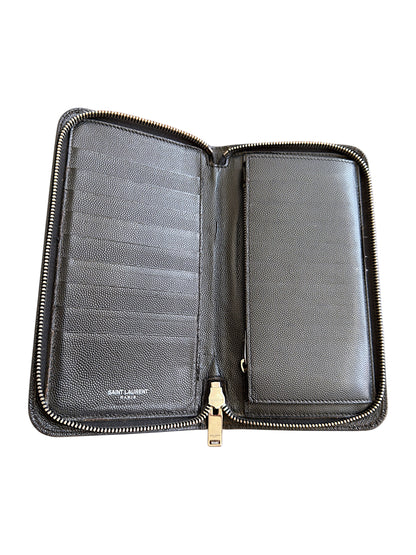 Saint Laurent FW14 Studded Spike Leather Long Wallet