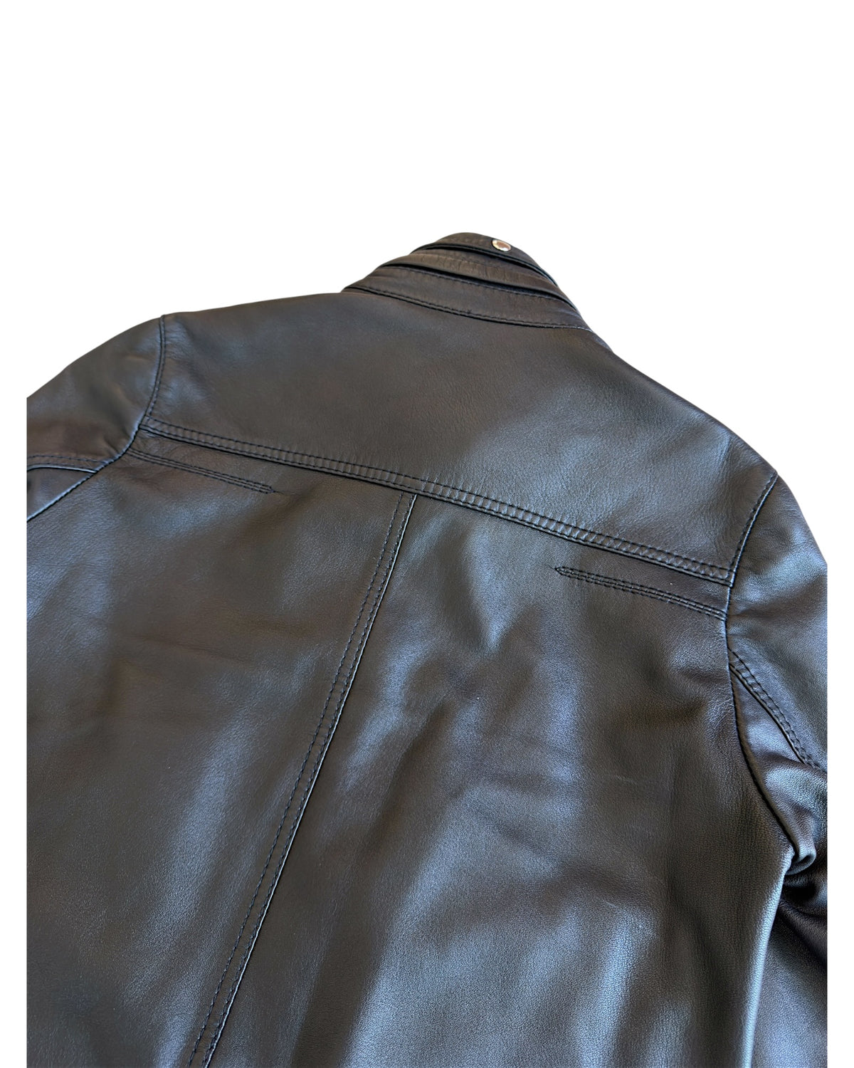 Dior Homme FW08 L-Shape Pocket Leather Bomber Jacket