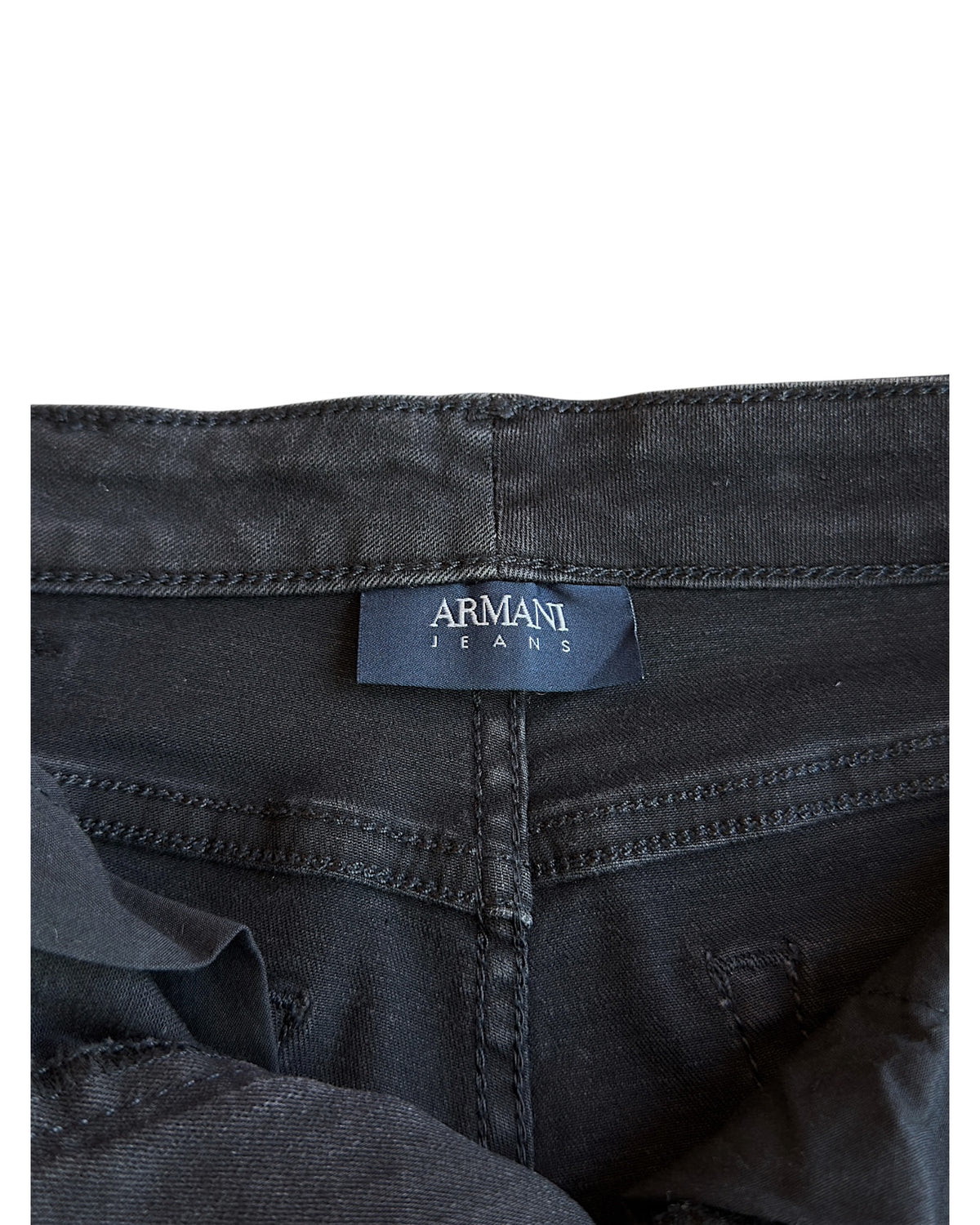 Armani Jeans Round Studded Skinny Stretch Denim